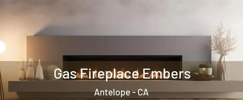 Gas Fireplace Embers Antelope - CA