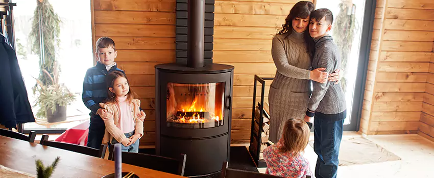 Morso Cast Iron Fireplace Insert Installation in Antelope, California
