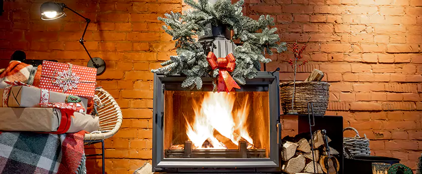 Travis Industries Linear Gas Fireplace Installation in Antelope, California