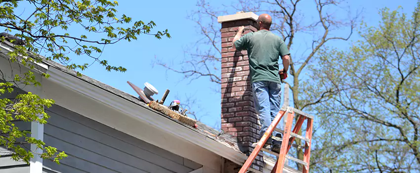 Vinyl and PVC Chimney Flashing Installation in Antelope, CA