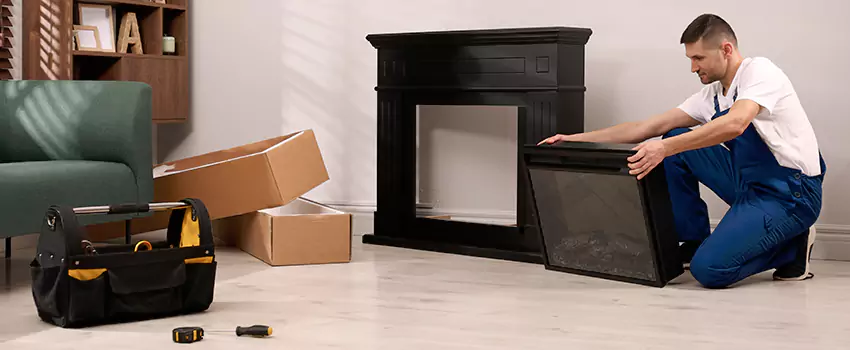 Old Rusted Metal Fireplace Repair And Replacement in Antelope, CA