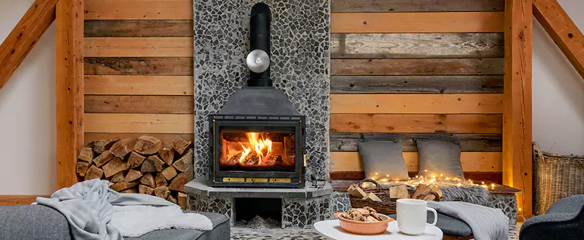 Thelin Hearth Products Direct Vent Gas Stove Fireplace Inspection in Antelope, California